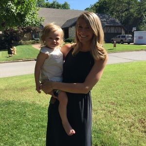 Navy Blue Maxi Dress